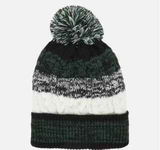 Multicolored Universal Children's Knit Cap with Nice Warm Lining