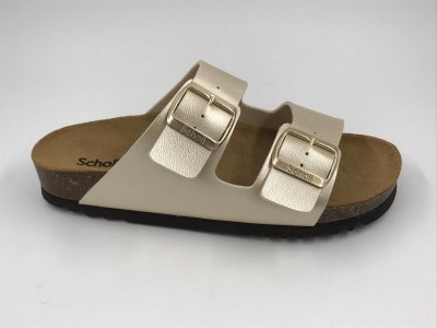 Josephine Light Gold Scholl Slipper
