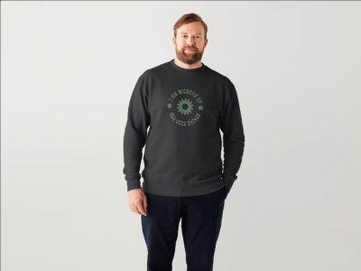 All Good Things "I Am Worthy Of" Graphic Sweatshirt