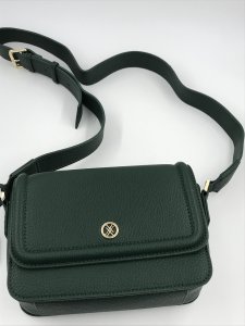 Xandres Bottle Green Crossbody Bag – Elegant Leather Shoulder Bag for Every Occasion