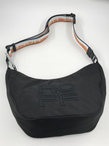 Hoff Black Nylon Handbag – Stylish and Functional Designer Bag