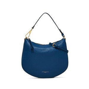 Gianni Chiarini Ocean Blue Leather Handbag – Elegant and Spacious Designer Bag
