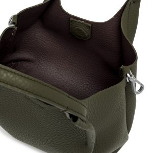 Gianni Chiarini Dua Handbag – Green Leather, 28x28x15 cm
