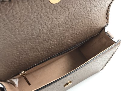 Hispanitas Camel Suede Shoulder Bag – 25x18x10 cm