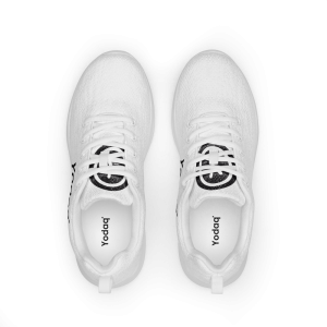 Yodaq® All-White Sneakers – Minimalist Knit Trainers | Lightweight Gym & Walking Shoes | Breathable Urban Footwear