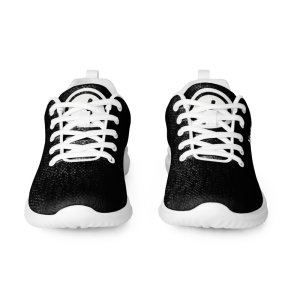 Women’s Black Lightweight Athletic Sneakers | Breathable Flyknit Running Shoes by Yodaq